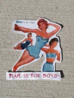 Blue Is For Boys Classic Tee (1)