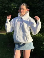 Happy White Hoodie (2)