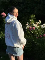 Happy White Hoodie (3)