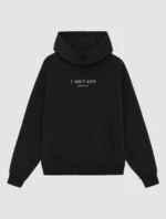 I Don't Bite Black Hoodie (1)