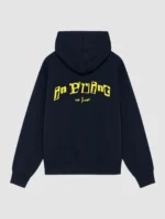 Letterpress Navy Hoodie