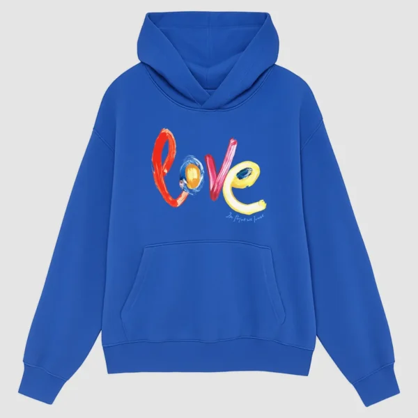 Love Blue Hoodie