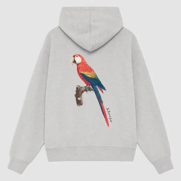 Parrot Grey Hoodie