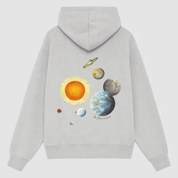 Solar System Grey Hoodie