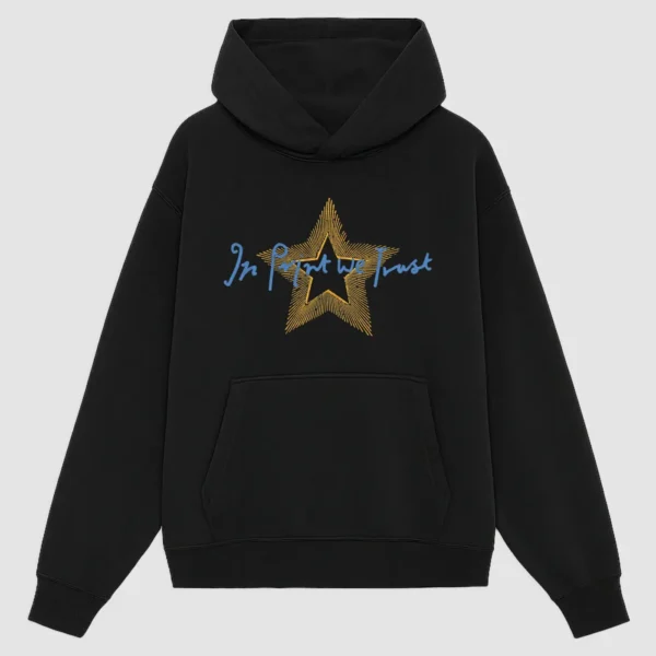 Star Black Hoodie