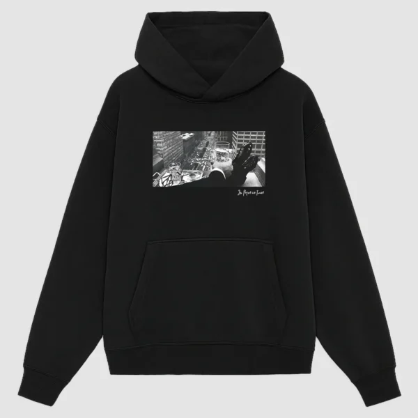 Wall Street Black Hoodie