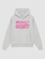 Who Really Cares Grey Hoodie